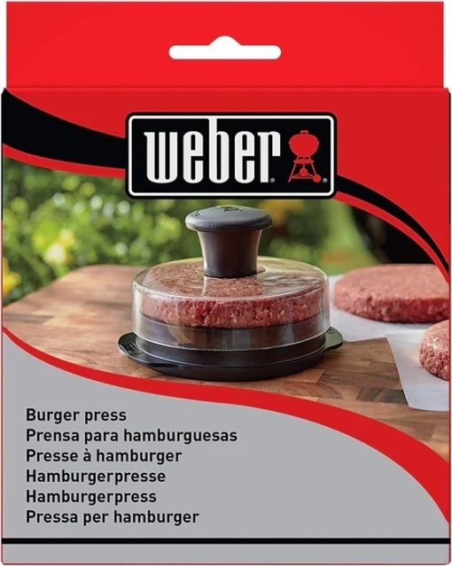 Burger presa Weber za savršeno oblikovane i jednako pečene burgere