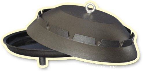Gusani sač 40 cm Plamen