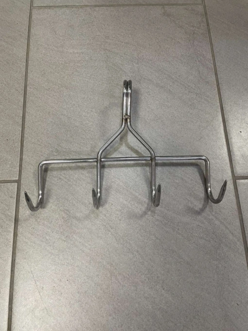 Kuka za vešanje slanine Inox 240 x 140