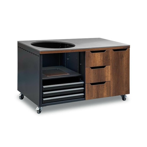 Kamado Bono - ostrvo za kuvanje 150x100x85cm Orah drvo