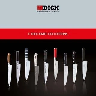 Noževi kuvarski više vrsta Dick nemački kvalietet