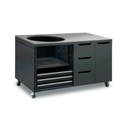 Kamado Bono - ostrvo za kuvanje 150x100x85cm Siva boja