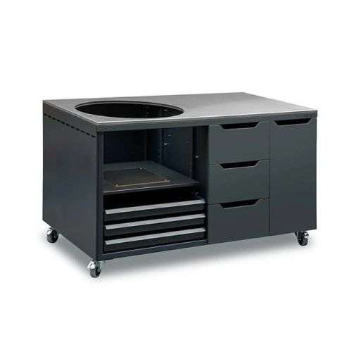 Kamado Bono - ostrvo za kuvanje 150x100x85cm Siva boja