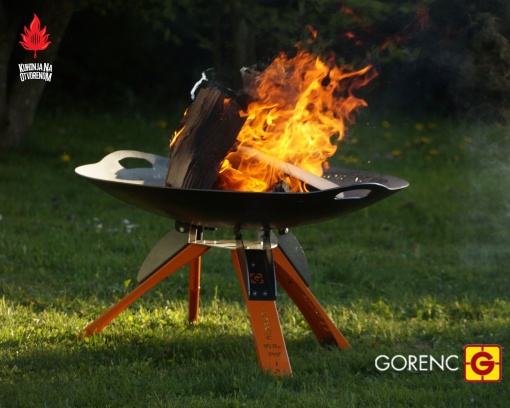 Baštensko ložište STYLE 890 sa nogama Gorenc
