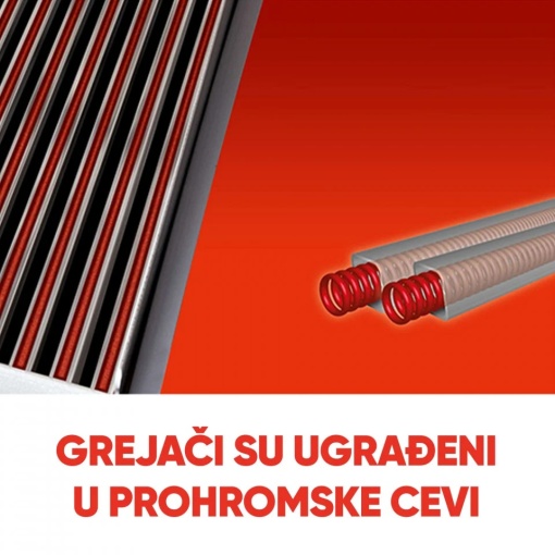 Električni roštilj inox sa poklopcem HOME S - Img 6