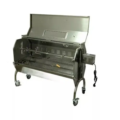 Ražanj inox otvoreni sa poklopcem - Img 3