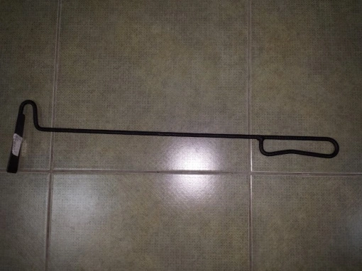 Kovani žarač za pepeo i žar 65 cm