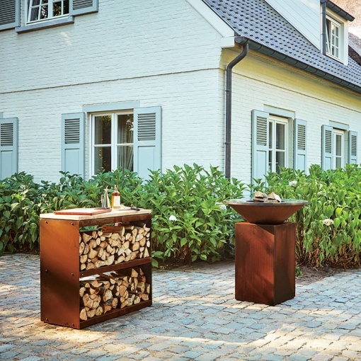 OFYR RADNA POVRŠINA SA SKLADIŠTEM - CORTEN - Img 2