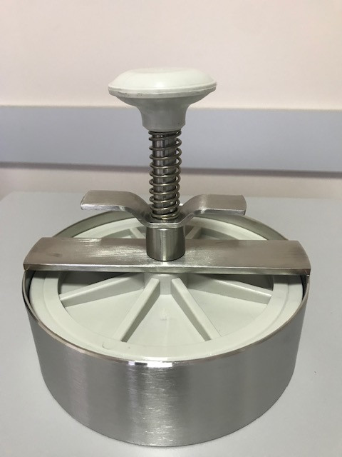 Presa za pljeskavice 125mm Inox
