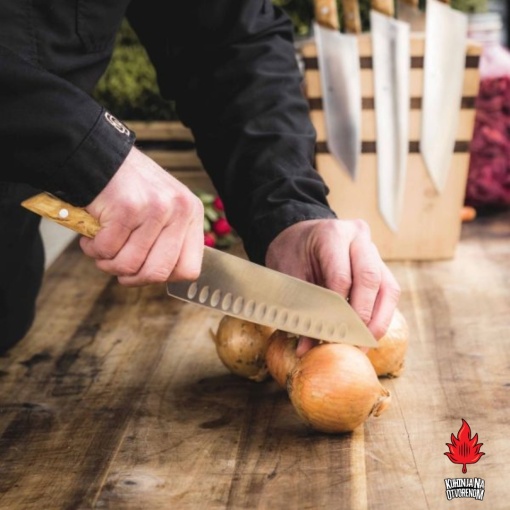 BBQ vrhunski nož santoku VIVUM DICK za povrce