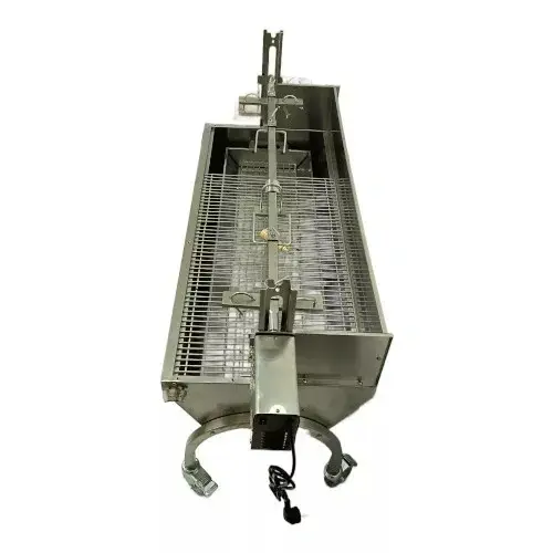 Ražanj inox otvoreni sa vetrobranom sa jakim motorom