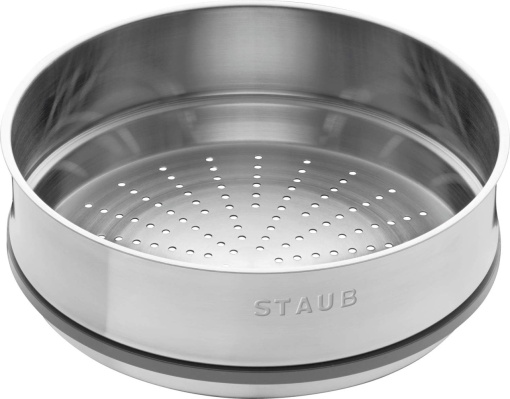 STAUB okrugla gusana posuda Cocotte 24cm - siva boja - Img 5