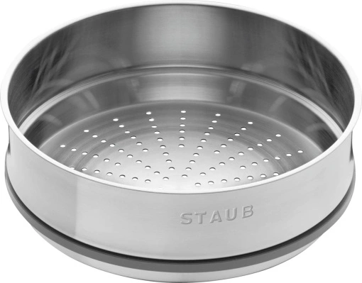 STAUB okrugla gusana posuda Cocotte 24cm - siva boja - Img 5
