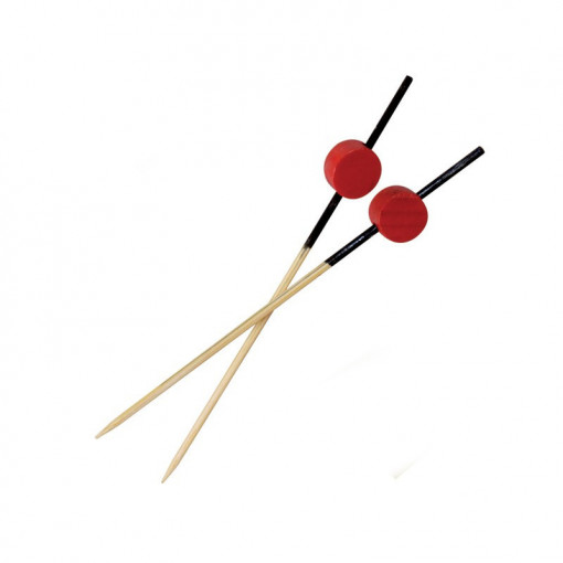 Crna čačkalica ATAMI sa crvenom perlom za ketering 12cm 100/1