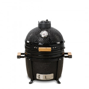 keramicki rostilj na ugalj kamado bono minimo 40cm black