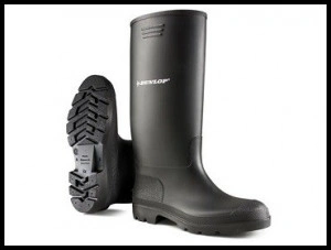 Čizme Dunlop Pricemaster Crne