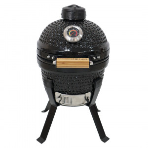 Ceramic grill Kamado Bono Picnic 32cm - Black