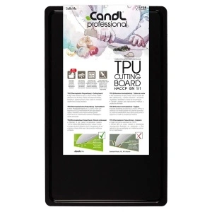 Daska za sečenje 380x250x4mm CandL profesionalna - crna
