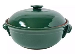 Đuvečara plitka 3,6L glazirana