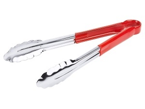 Hvataljka za roštilj 30cm Inox Contacto - crvena drška