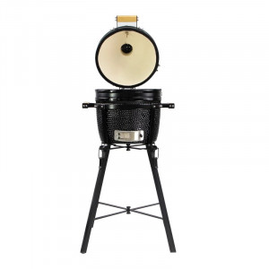 Keramički roštilj Kamado Bono Minimo 40cm - Black - Img 4