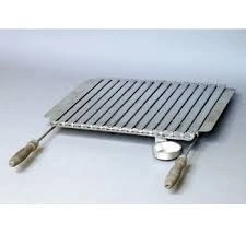Roštilj ploča sa ručkama 63x40 Inox