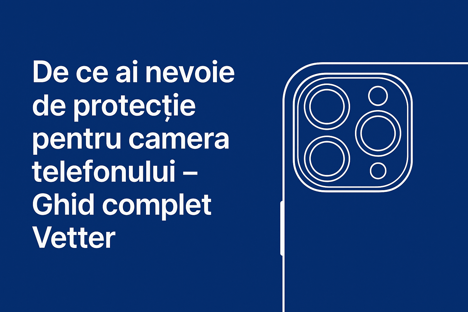 Ghid complet protectie camera telefon