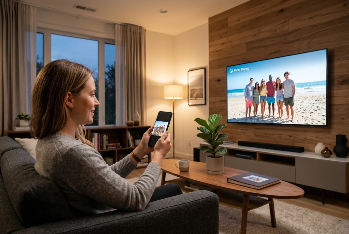 Oglindire ecran Samsung - cum conectezi telefonul la televizor