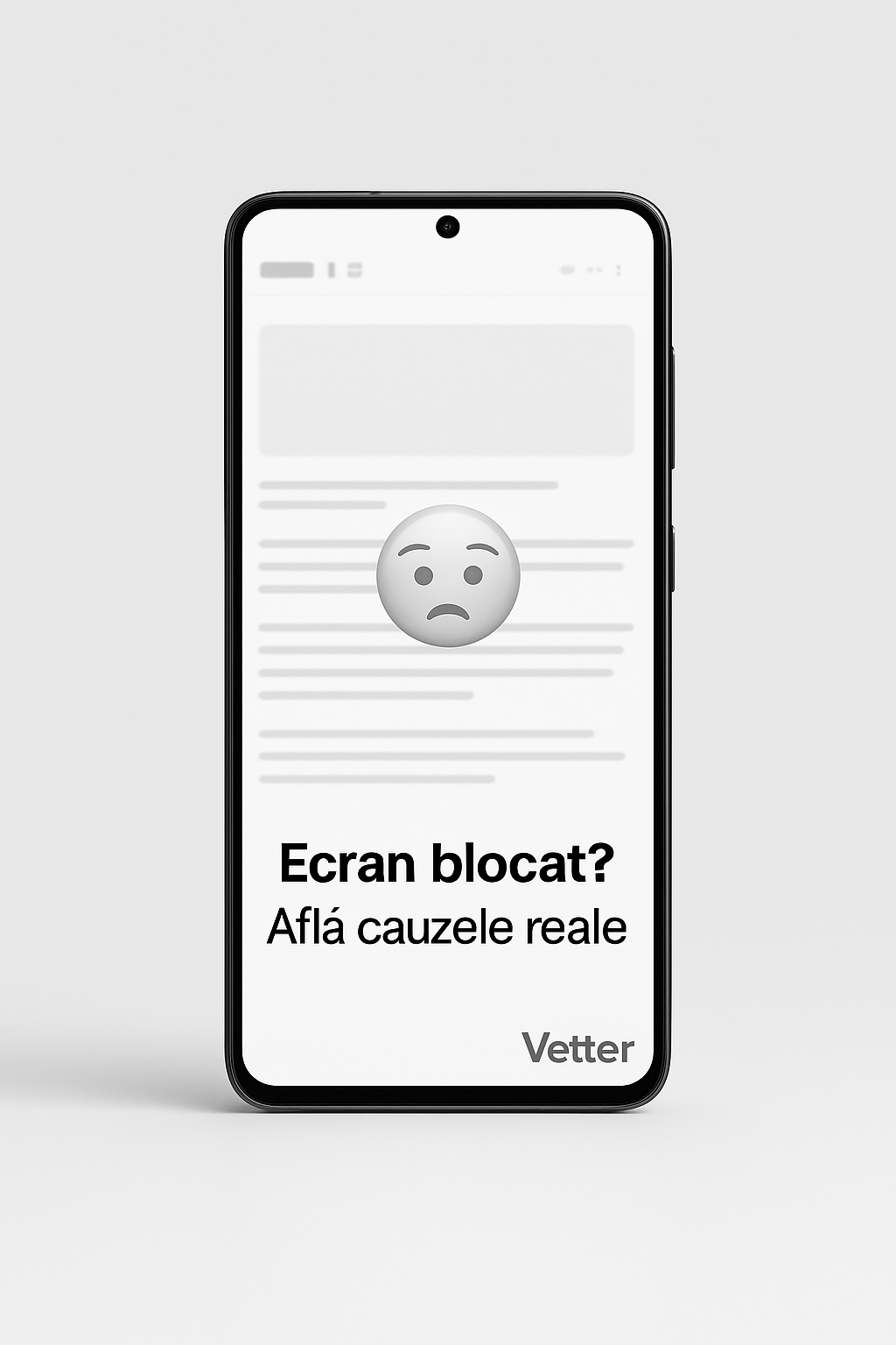 De ce se blochează ecranul la telefon?
