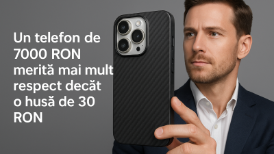 Protejezi un telefon de 7000 RON cu o husa de 30? Nu are sens. | Vetter