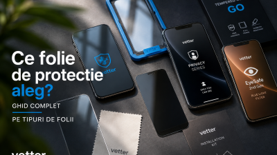Ce folie de protectie aleg? Ghid complet pe tipuri de folii