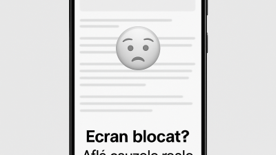 De ce se blochează ecranul la telefon?