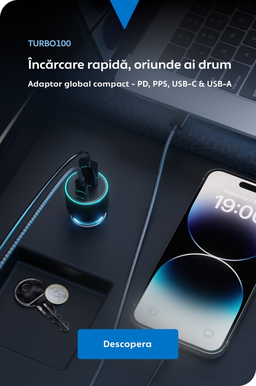 Incarcator Auto Turbo 100W