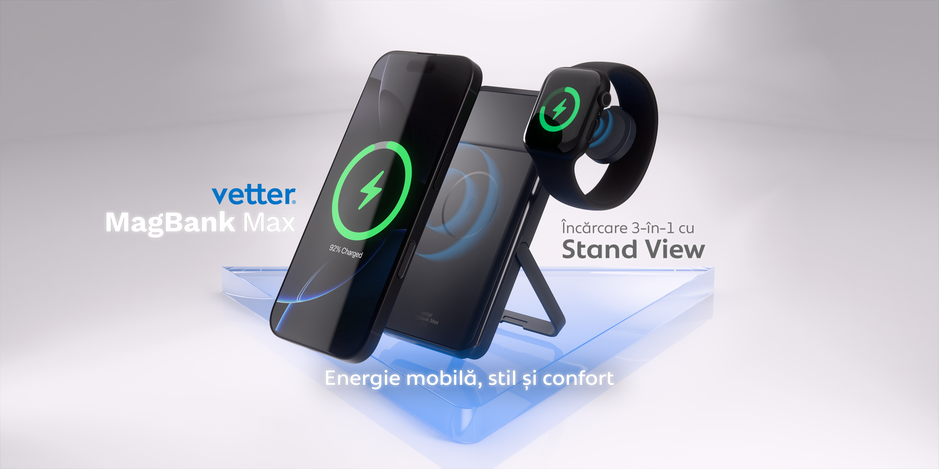 MagBank MAX, Acumulator pentru iPhone si Apple Watch