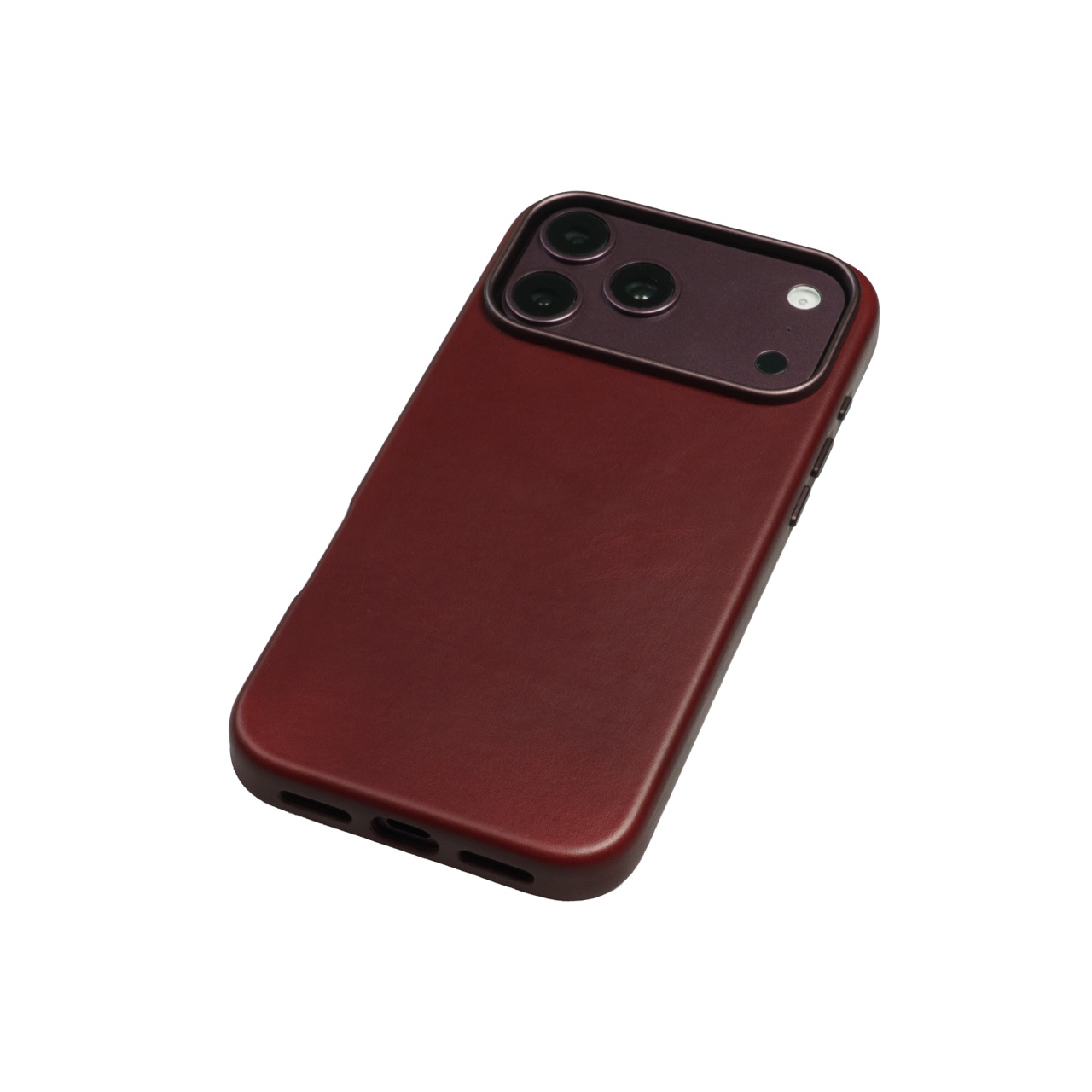 Husa leatherUP Class Black pentru iPhone 18 Pro Max, detaliu