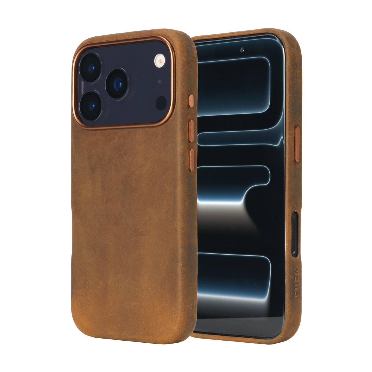 Husa leatherUP Patina pentru iPhone 17 Pro