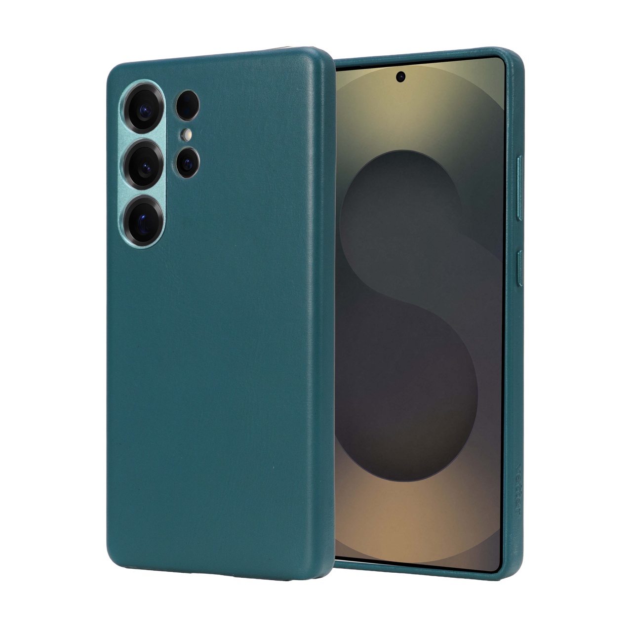 Husa leatherUP Class Blue pentru Samsung Galaxy S25 Ultra