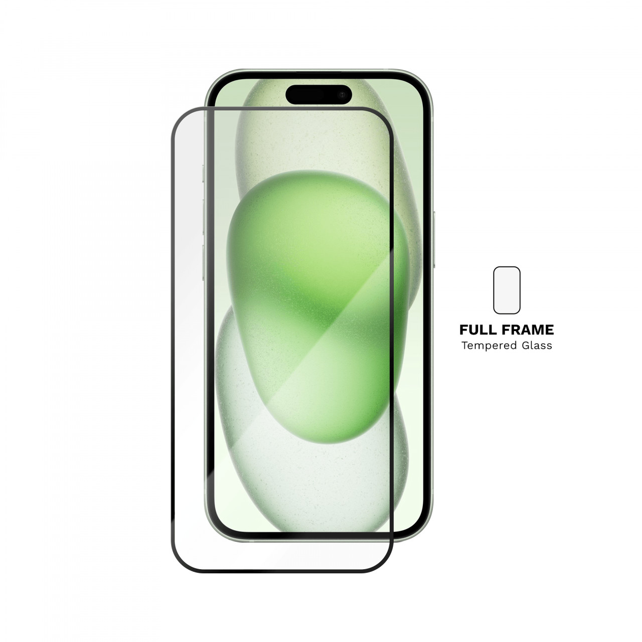 Folia de sticla full frame Vetter pentru iPhone 15 Plus