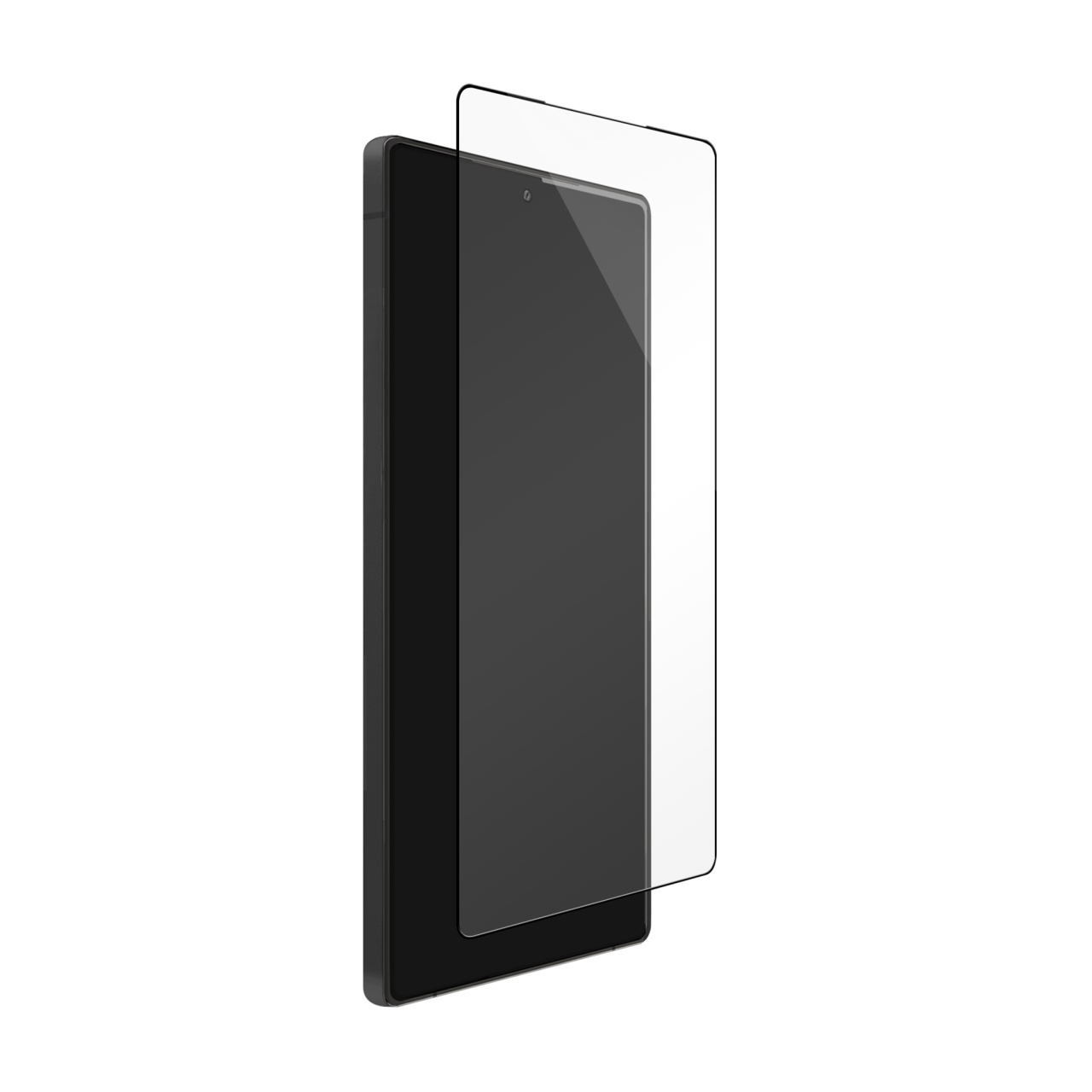 Folia Vetter montata pe ecranul Samsung Galaxy S25 Ultra