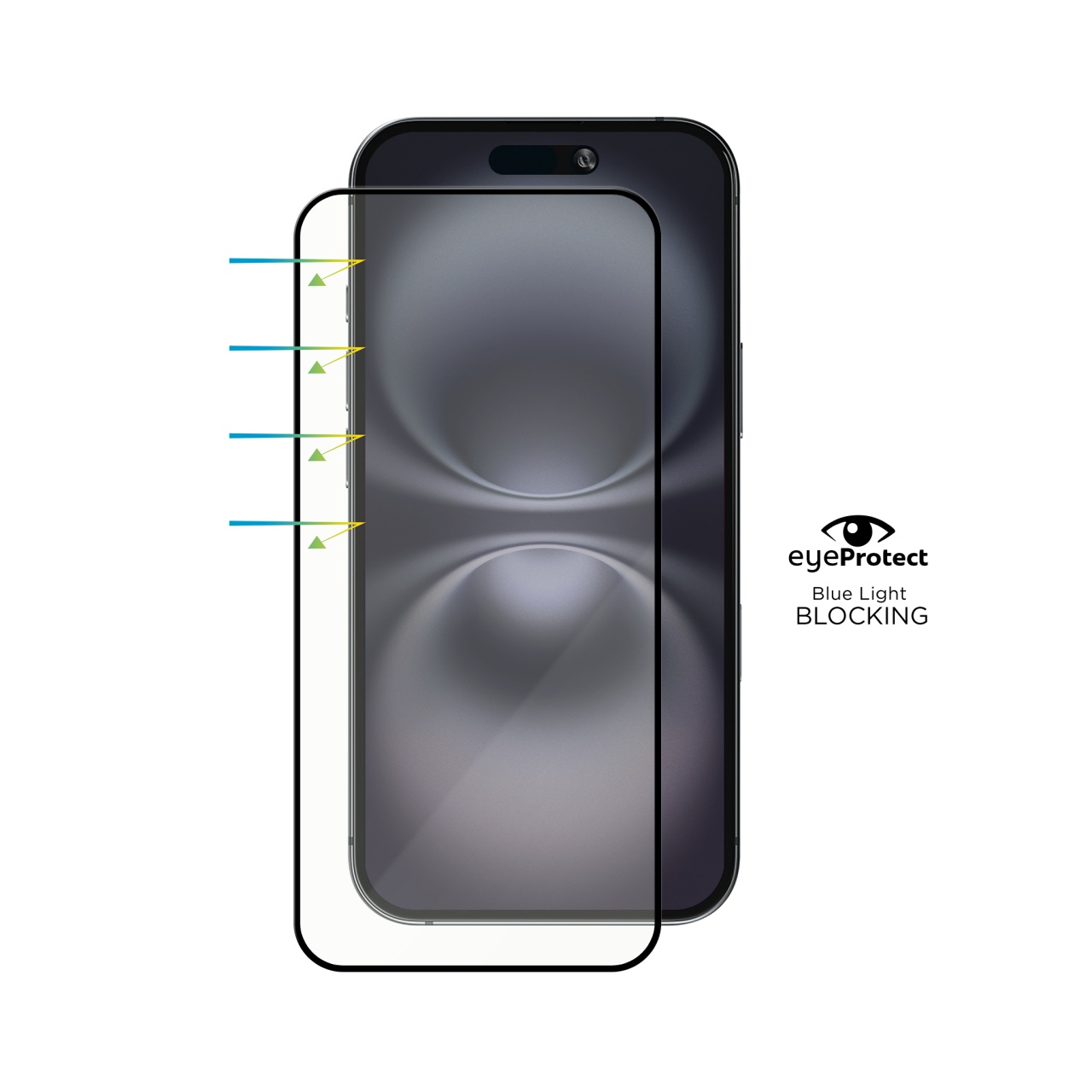Folia Eye Protector Vetter cu filtru de lumina albastra pentru iPhone 16