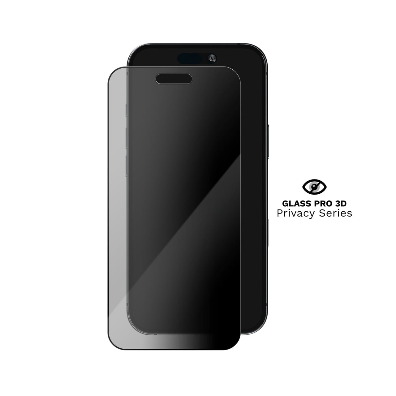 Folia Vetter Glass Pro 3D Privacy Series pentru iPhone 18 Pro Max, langa telefon