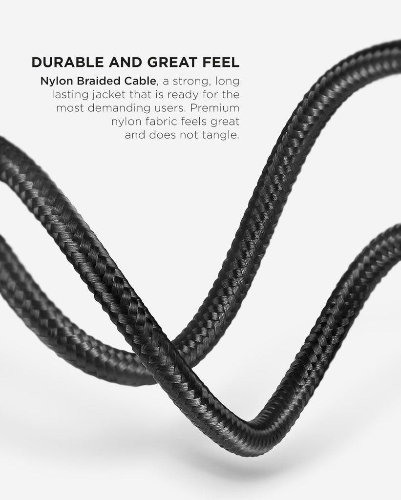 Cablul Smart Lightning din nylon impletit