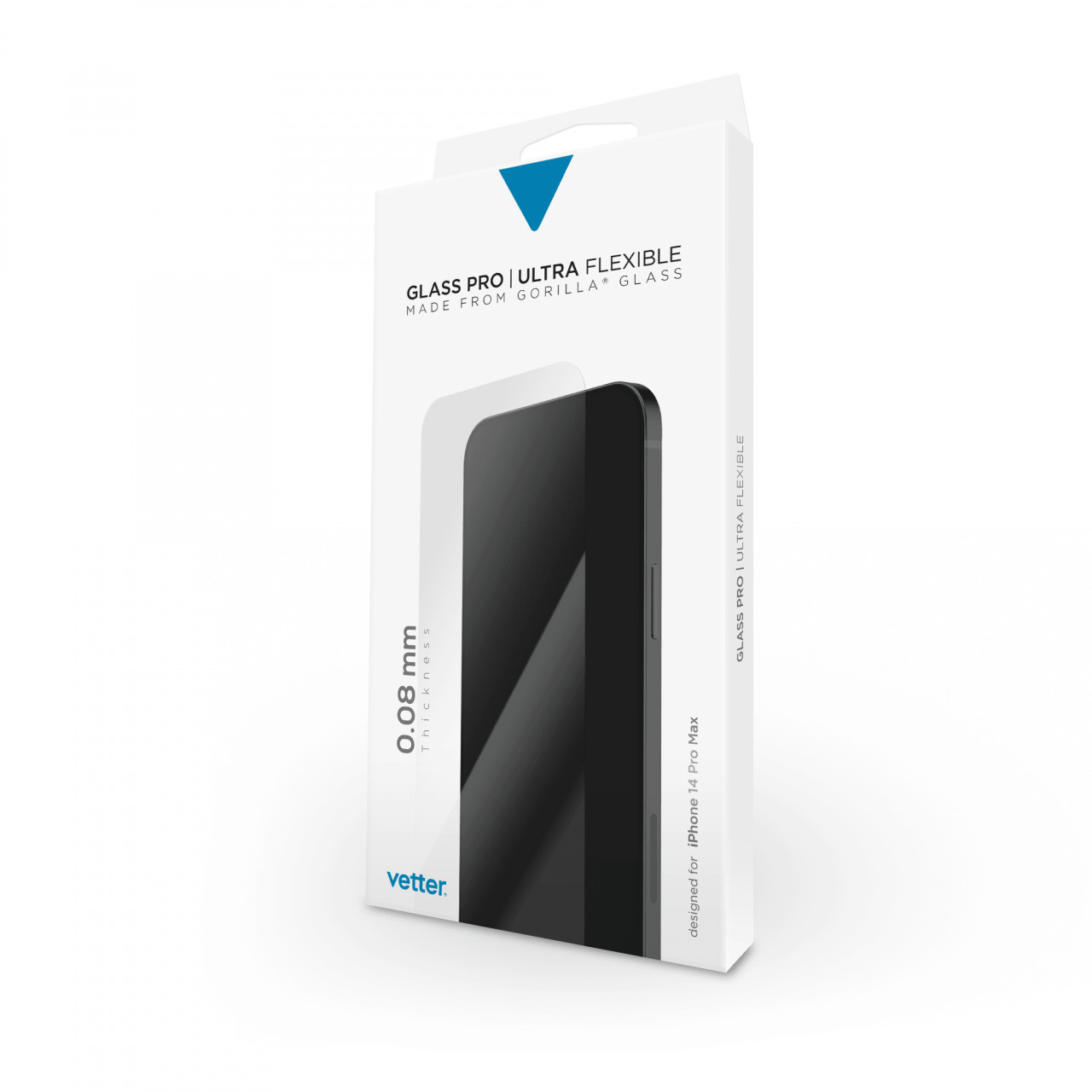 Detaliu folie Vetter pentru iPhone 14 Pro Max
