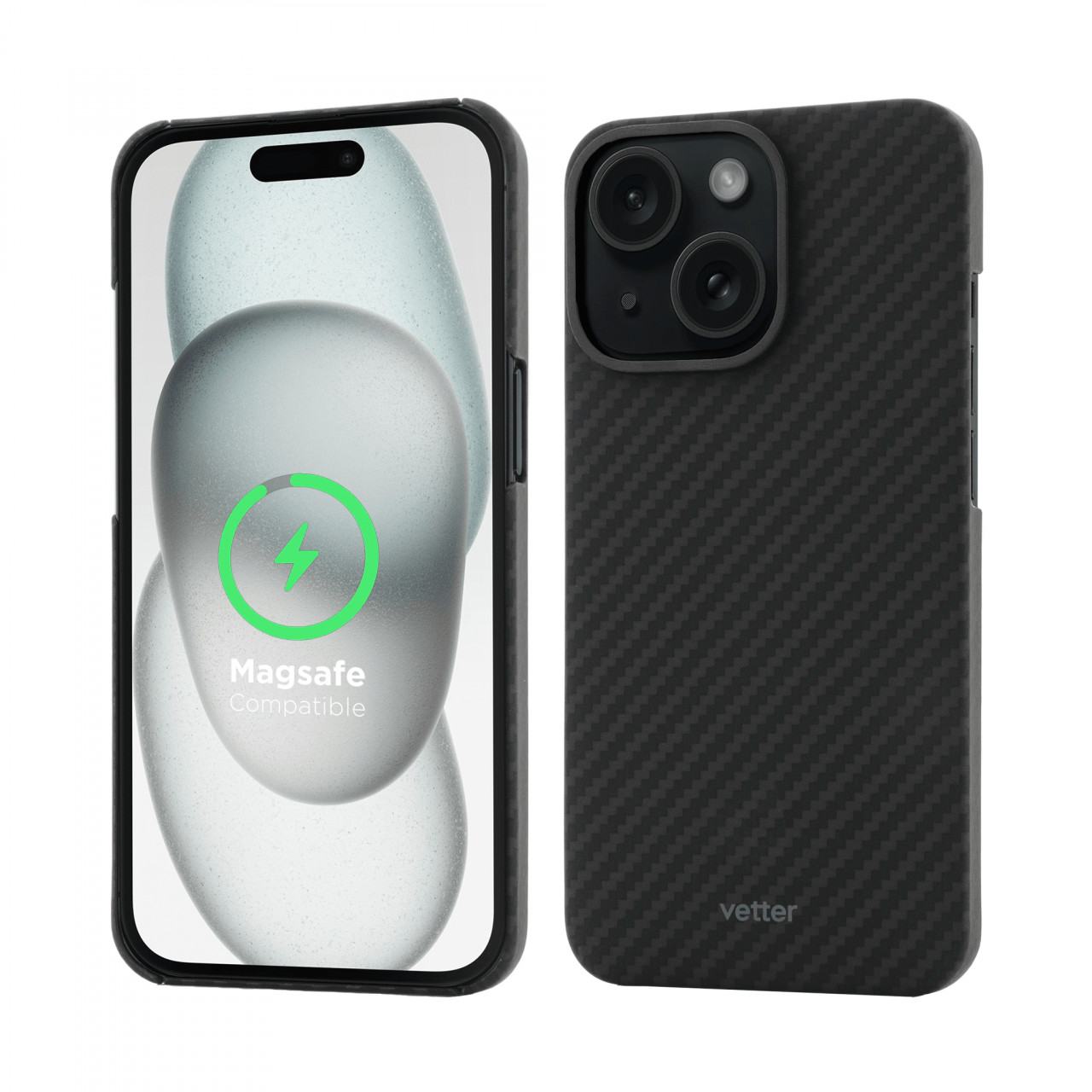 Husa iPhone 15 Plus Clip-On Negru