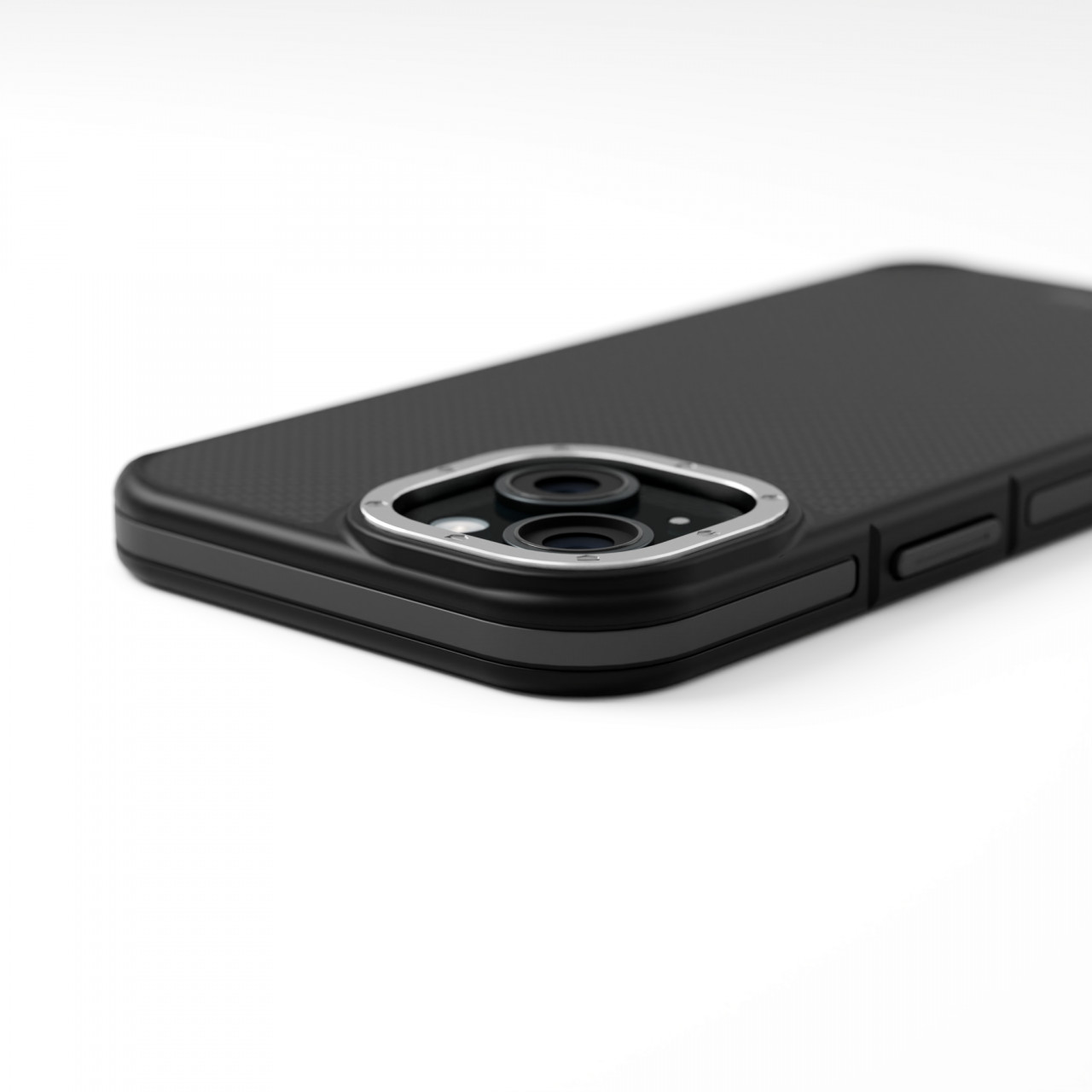 iPhone 15 Clip-On Case, MagSafe Compatible, Aramid Fiber, Hybrid