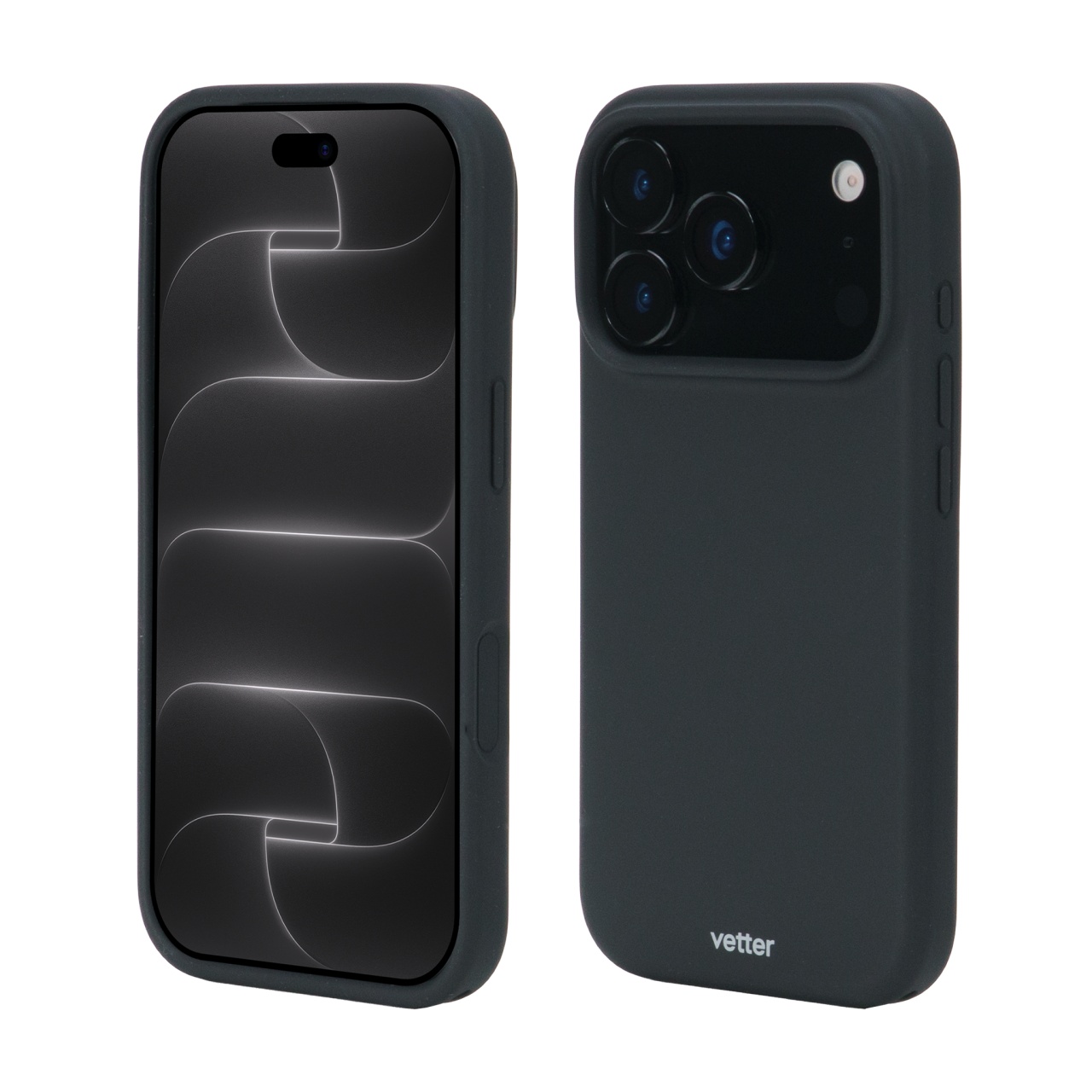 Husa Silk Series black pentru iPhone 18 Pro Max, vedere generala