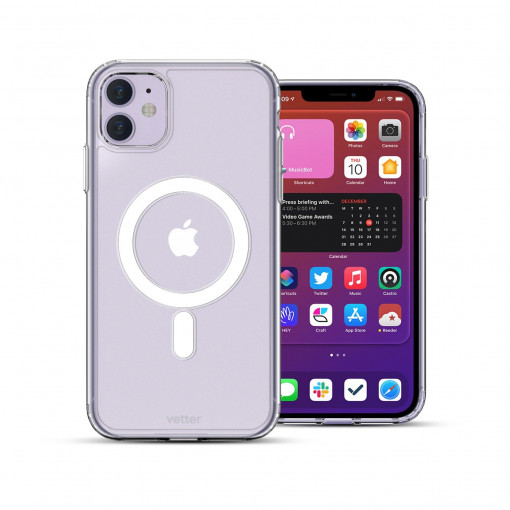 Husa iPhone 11, Compatibila MagSafe, Soft Pro, Transparent