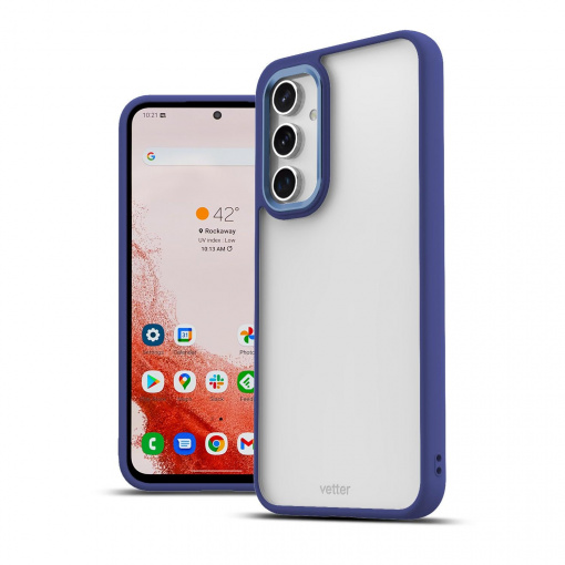 More Series, Husa Samsung Galaxy A54 Clip-On Hybrid Matt, Royal Albastra - vetter.store _1