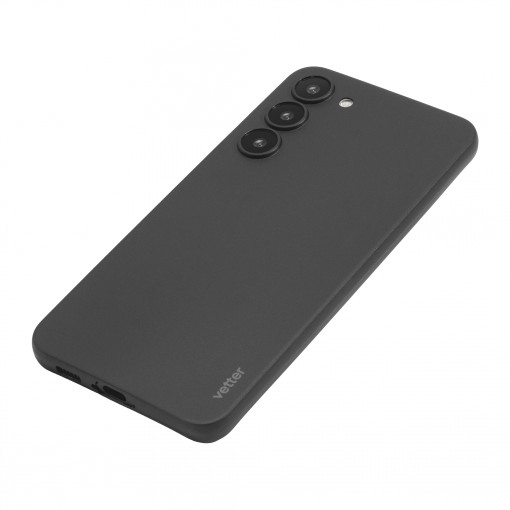 Outlet GSM, 74, Huse Galaxy S23 Plus, Husa Samsung Galaxy S23+ Clip-On, Ultra Thin Air Series, Neagra, vetter.store
