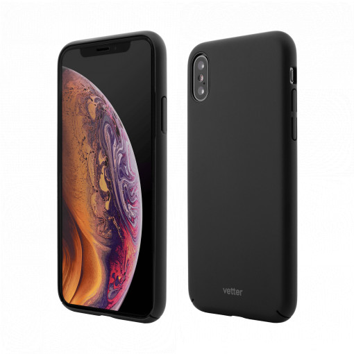 Vetter Case for iPhone XS Max, Clip-On Slim Magnetic Series 2, Black
